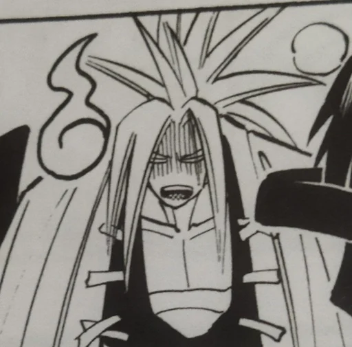 😧 Стикер «Shaman King» для Telegram