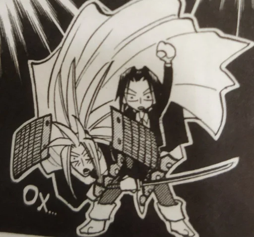 😲 Стикер «Shaman King» для Telegram