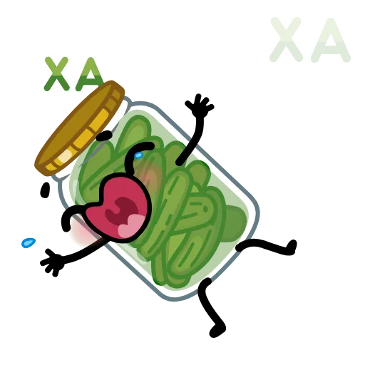 😂 Эмодзи «Соленье» для Telegram