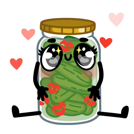 💋 Эмодзи «Соленье» для Telegram