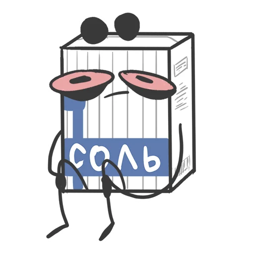 😶 Стикер «солевой припиздыш VK» для Telegram