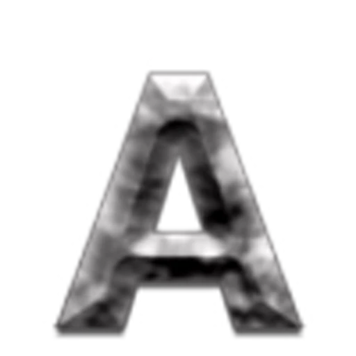 Стикерпак Solid Stone Font для Telegram