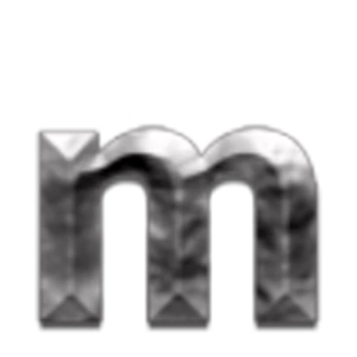🔡 Эмодзи «Solid Stone Font» для Telegram