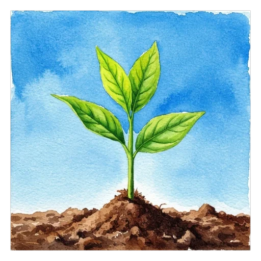 🌱 Стикер «Скетчи» для Telegram