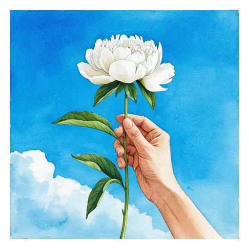 🌺 Стикер «Скетчи» для Telegram