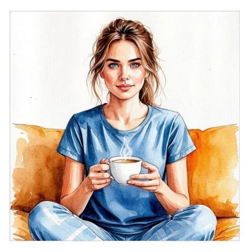 ☕️ Стикер «Скетчи» для Telegram