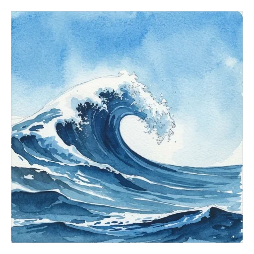 🌊 Стикер «Скетчи» для Telegram