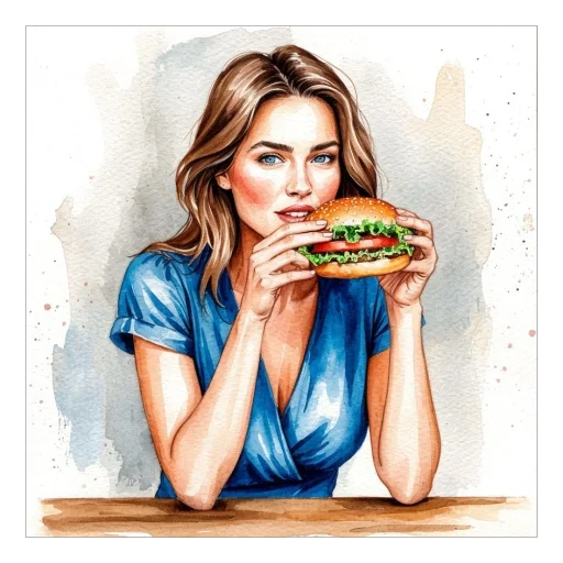 🍔 Стикер «Скетчи» для Telegram