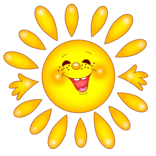 🌞 Стикер «Солнышки» для Telegram