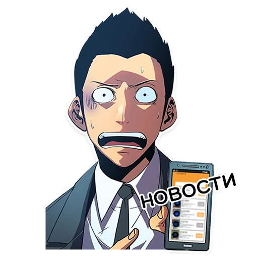 🤯 Стикер «Solo Leveling Sticker pack» для Telegram