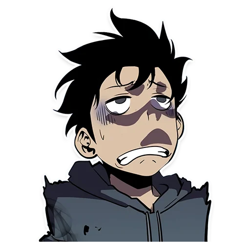 😑 Стикер «Solo Leveling Sticker pack» для Telegram