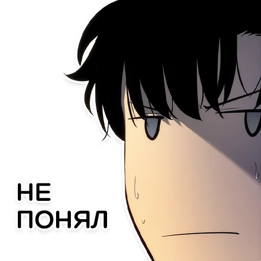 🤔 Стикер «Solo Leveling Sticker pack» для Telegram