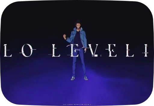 🖤 Стикер «Solo Leveling» для Telegram