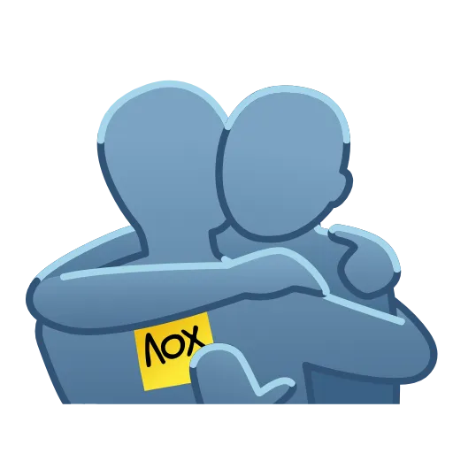 🫂 Стикер «Apple» для Telegram