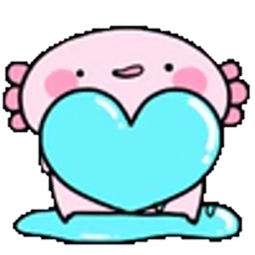🩵 Эмодзи «Axolotl» для Telegram