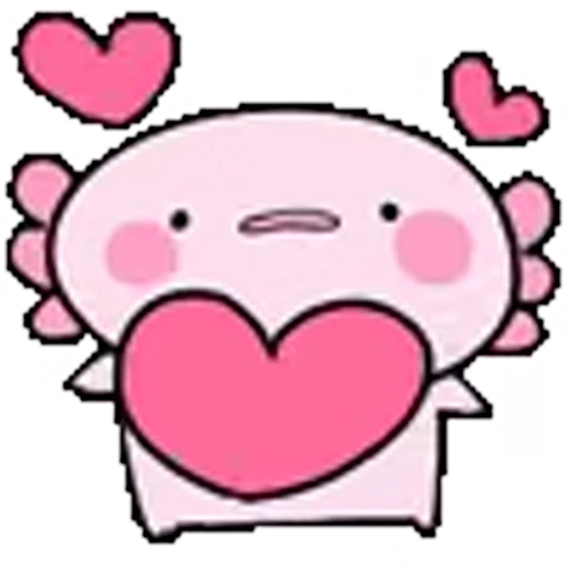 ❤️ Эмодзи «Axolotl» для Telegram