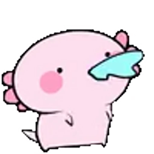 💦 Эмодзи «Axolotl» для Telegram