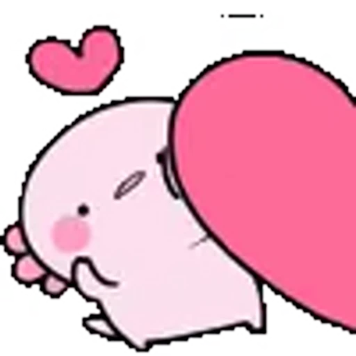 ❤️ Эмодзи «Axolotl» для Telegram