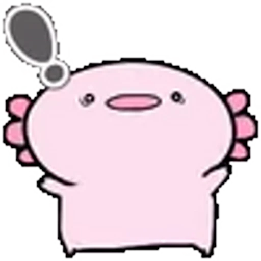 ❗️ Эмодзи «Axolotl» для Telegram