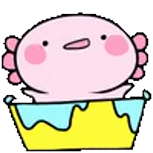 🛁 Эмодзи «Axolotl» для Telegram