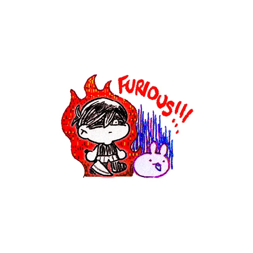 🤬 Стикер «some OMORI» для Telegram