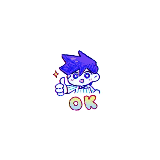 👍 Стикер «some OMORI» для Telegram