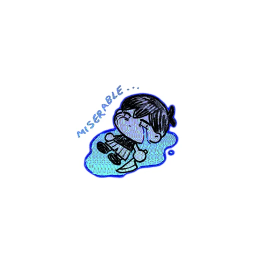 😭 Стикер «some OMORI» для Telegram