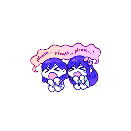 🙏 Стикер «some OMORI» для Telegram