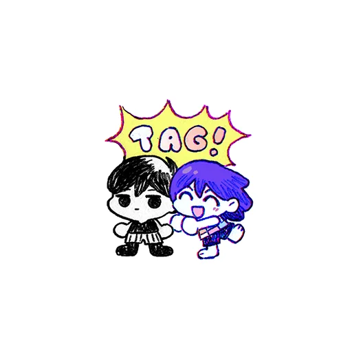 😀 Стикер «some OMORI» для Telegram