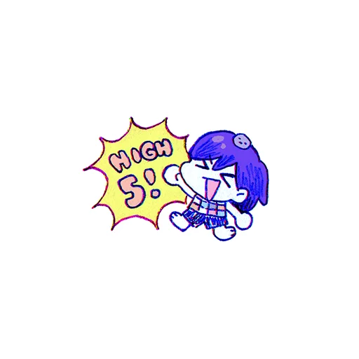 ✋ Стикер «some OMORI» для Telegram