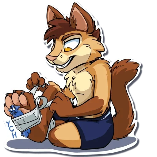 😋 Стикер «Some Sexy Stuff» для Telegram