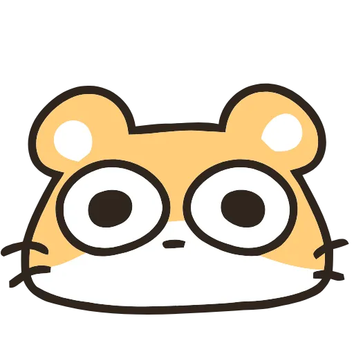 Стикерпак Hamster для Telegram