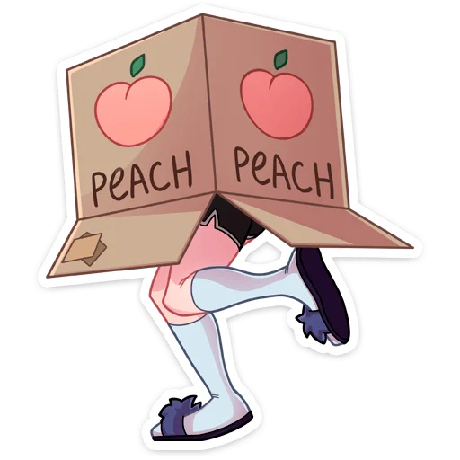 🍑 Стикер «Сонечка» для Telegram