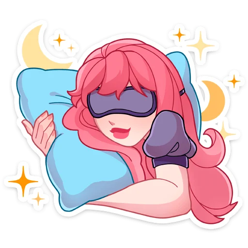 😴 Стикер «Сонечка» для Telegram