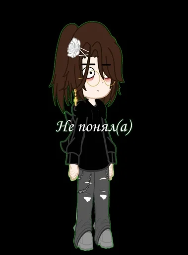 😐 Стикер «Gacha life» для Telegram