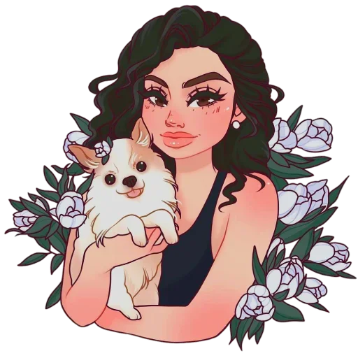 🐶 Стикер «??‍Sonia Stegemann??‍» для Telegram
