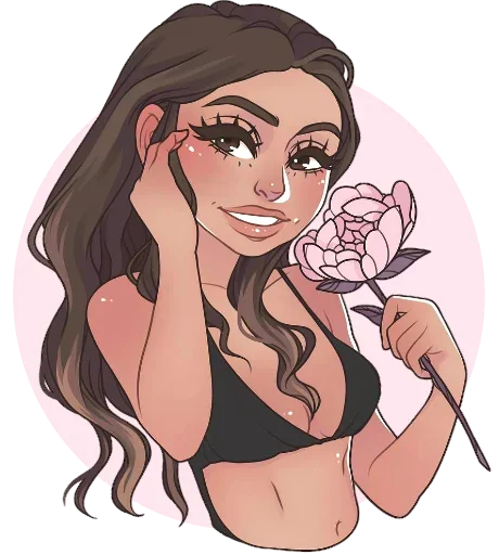 🌹 Стикер «??‍Sonia Stegemann??‍» для Telegram