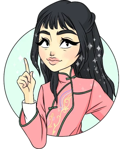 ☝️ Стикер «??‍Sonia Stegemann??‍» для Telegram