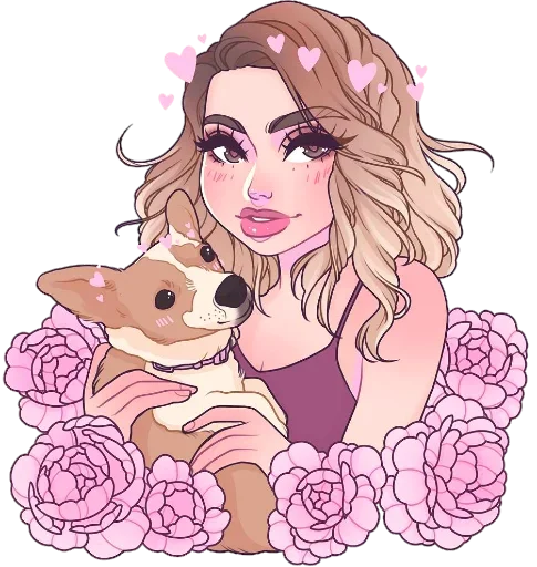 🐶 Стикер «??‍Sonia Stegemann??‍» для Telegram