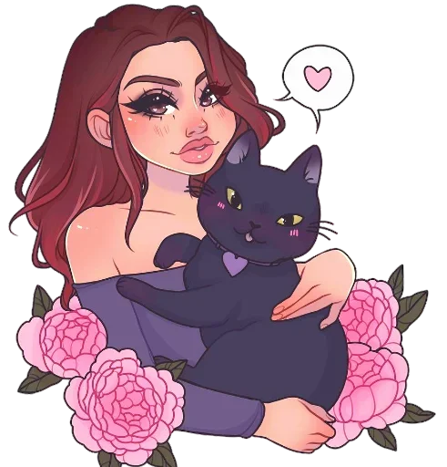 🐱 Стикер «??‍Sonia Stegemann??‍» для Telegram