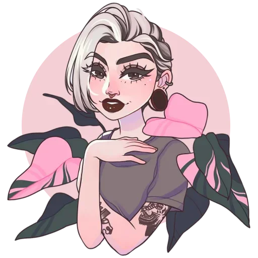 🌸 Стикер «??‍Sonia Stegemann??‍» для Telegram