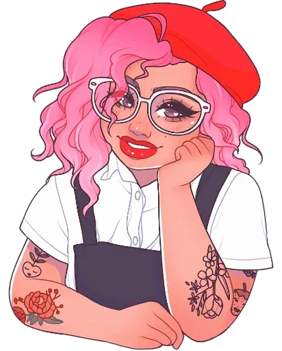 🤓 Стикер «??‍Sonia Stegemann??‍» для Telegram