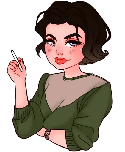 🚬 Стикер «??‍Sonia Stegemann??‍» для Telegram