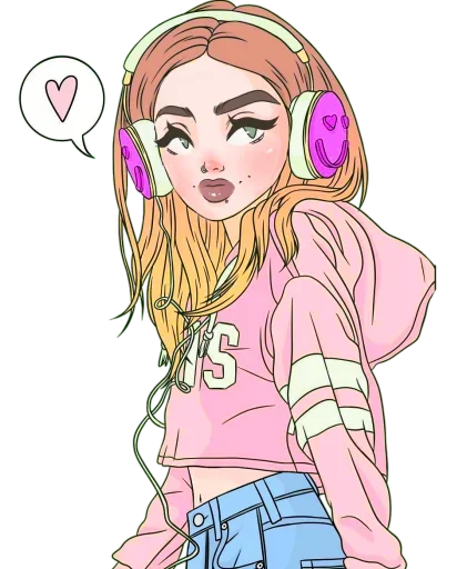 🎧 Стикер «??‍Sonia Stegemann??‍» для Telegram
