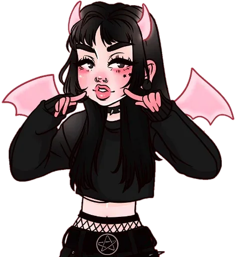 😈 Стикер «??‍Sonia Stegemann??‍» для Telegram