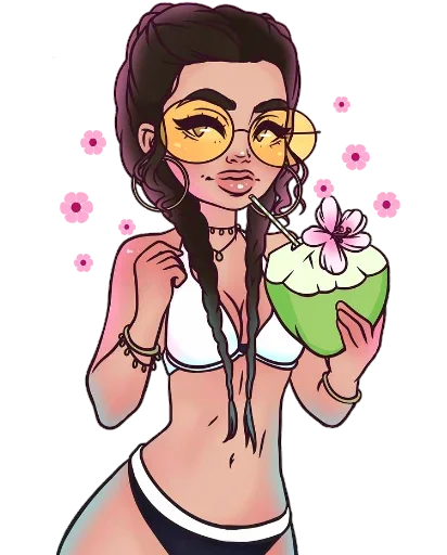 🍹 Стикер «??‍Sonia Stegemann??‍» для Telegram