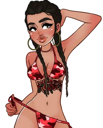 👙 Стикер «??‍Sonia Stegemann??‍» для Telegram