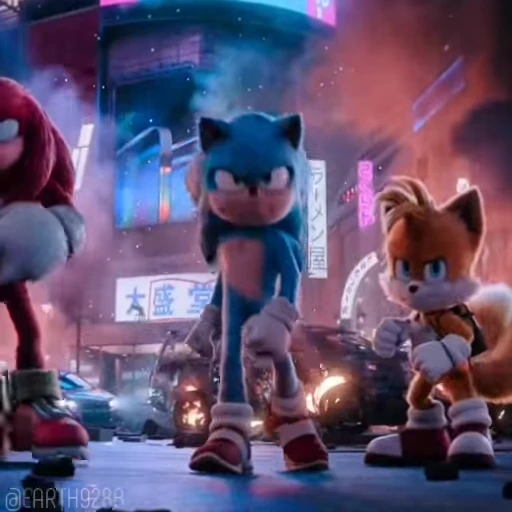 😠 Стикер «SONIC 3» для Telegram