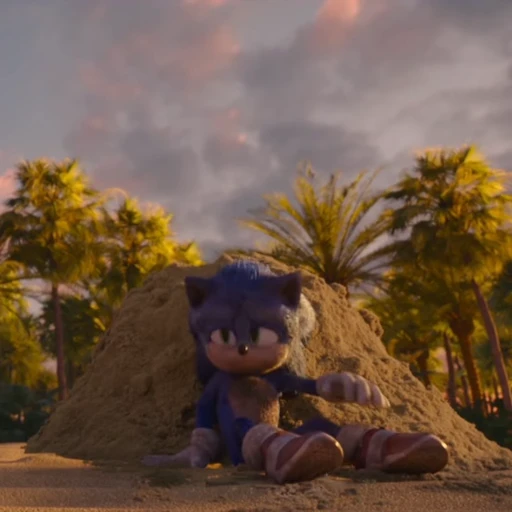🖲 Стикер «SONIC» для Telegram