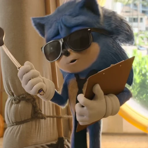 🖲 Стикер «SONIC» для Telegram